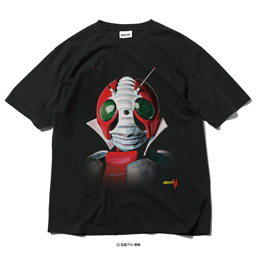【受注販売：7月中旬頃より順次発送】仮面ライダー x HOMEGAME 仮面ライダーV3 TEE【HG260108】
