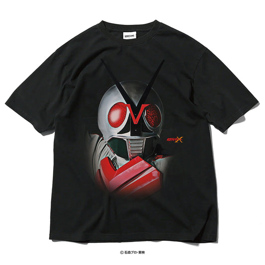 【受注販売：7月中旬頃より順次発送】仮面ライダー x HOMEGAME 仮面ライダーX TEE【HG260109】