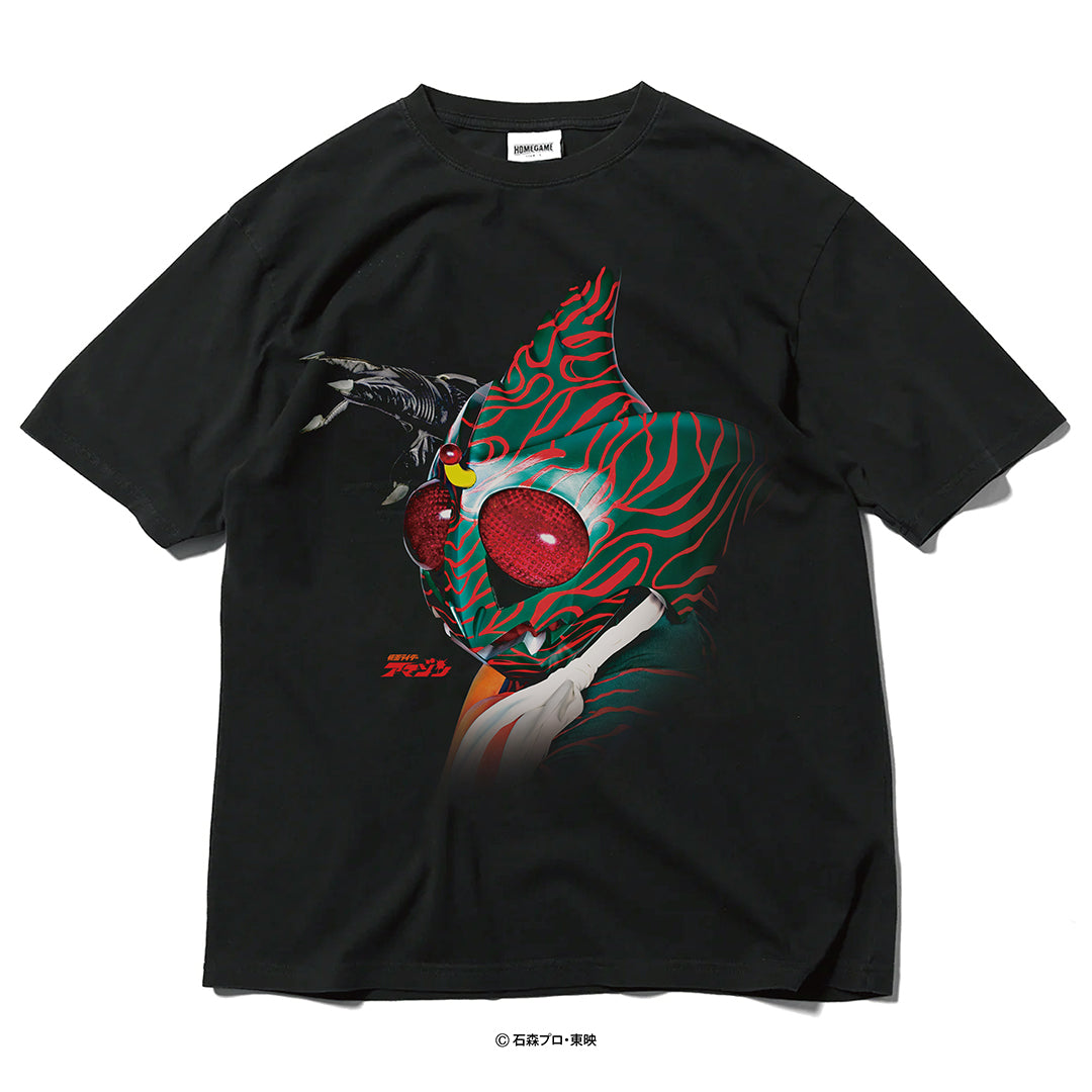 【受注販売：7月中旬頃より順次発送】仮面ライダー x HOMEGAME 仮面ライダーアマゾン TEE【HG260110】