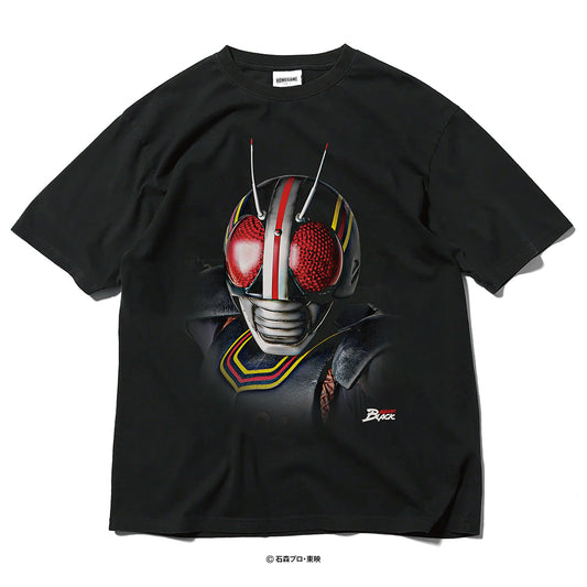 【受注販売：7月中旬頃より順次発送】仮面ライダー x HOMEGAME 仮面ライダーBLACK TEE【HG260115】