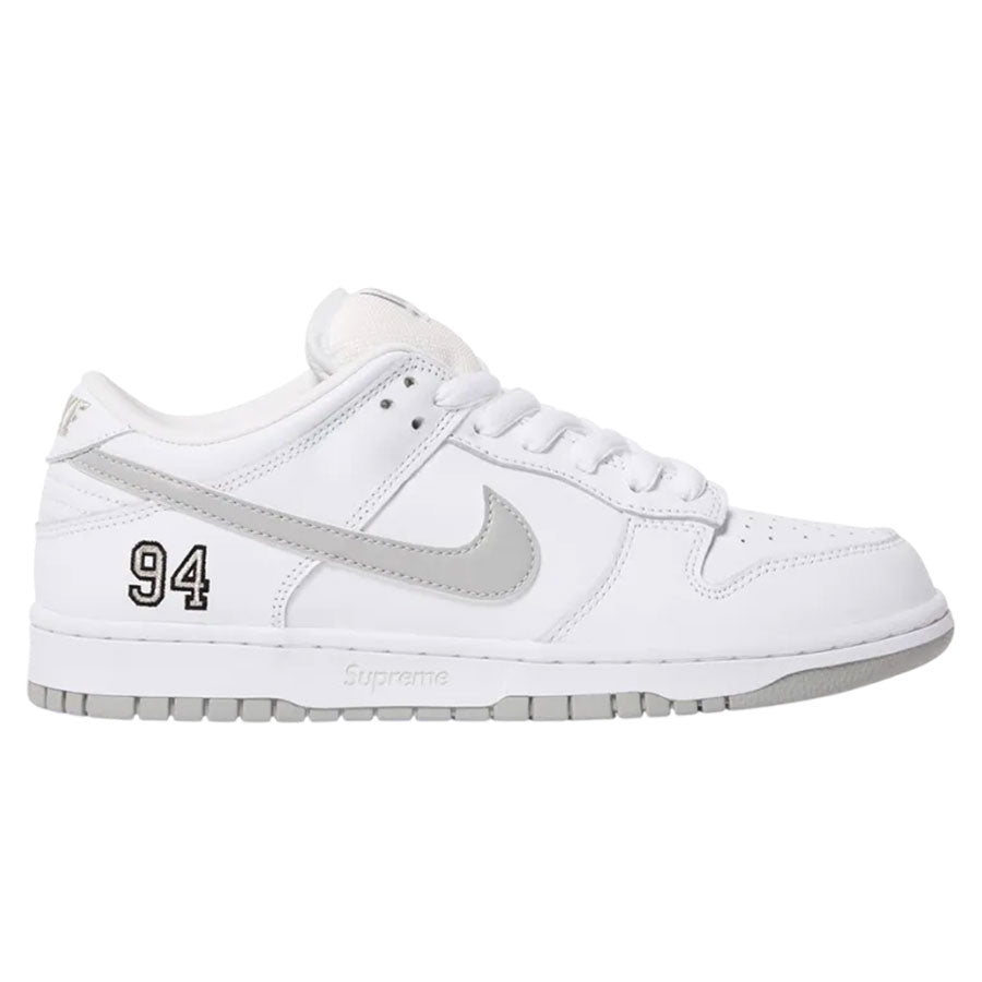 NIKE SB × Supreme - DUNK LOW OG QS WHITE【HQ8487-100】