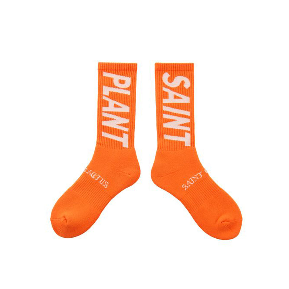 SAINT Mxxxxxx CP_SOCKS/SNT PLANT ORANGE セントマイケル ソックス/プラント オレンジ【SM-YS1-0000-C15】