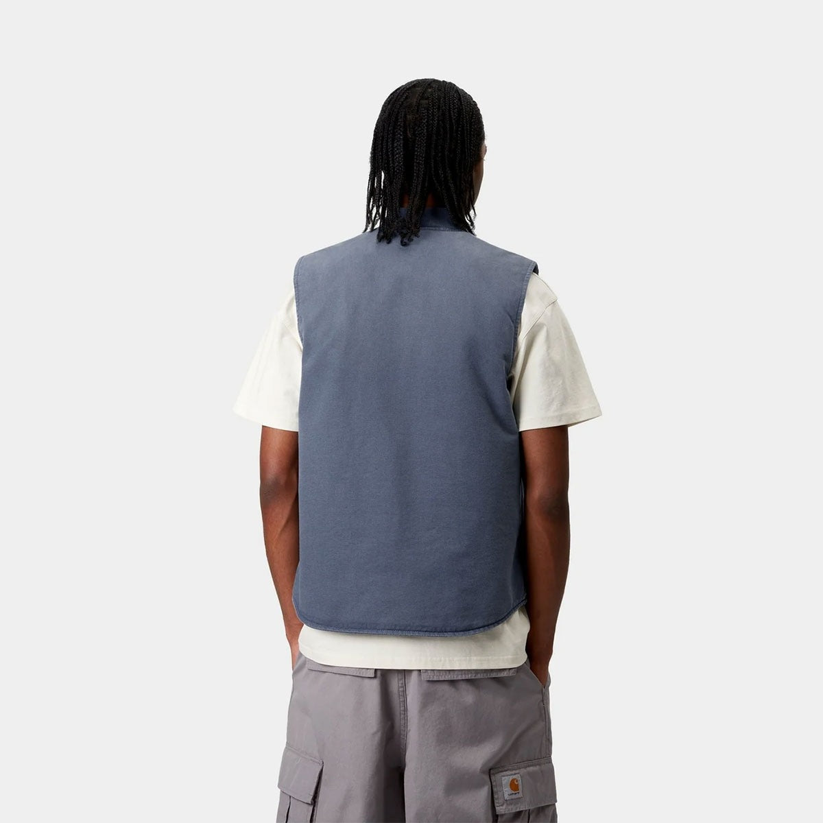CARHARTT - CLASSIC VEST Dusky Blue【I034821-25S】