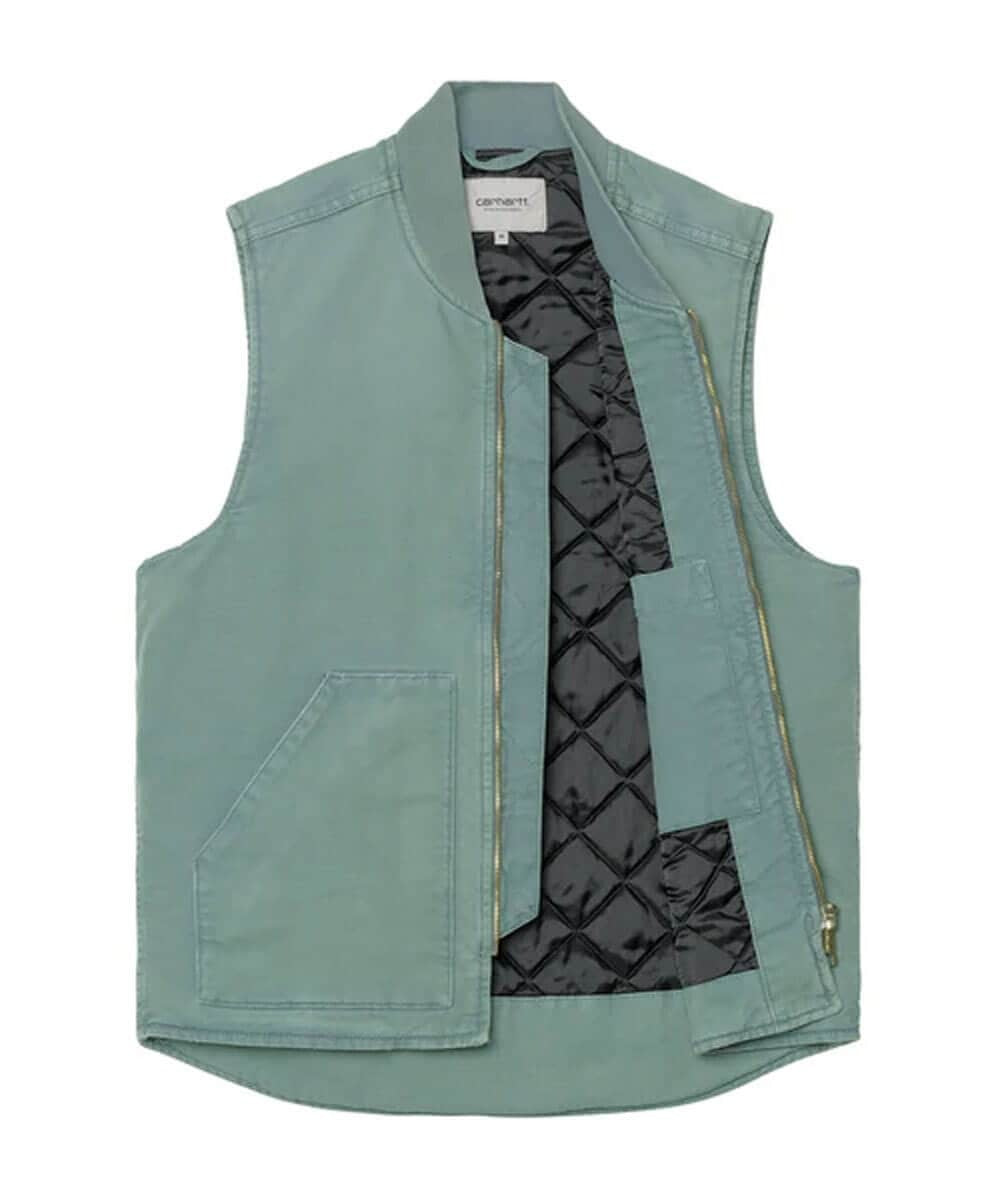 CARHARTT - CLASSIC VEST SILVER PINE STONE【I034821-2M240】