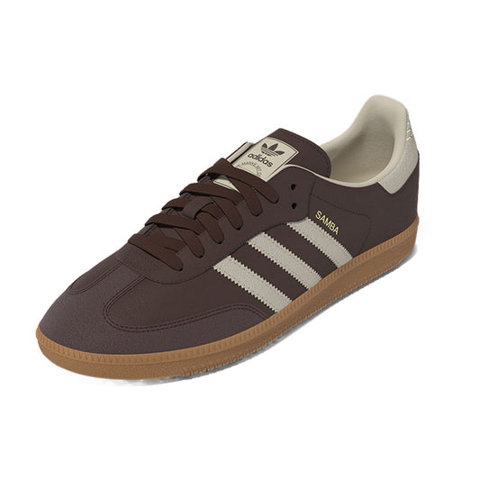 adidas SAMBA OG - Brown/Putty Grey/Gold Metallic [ID1481]