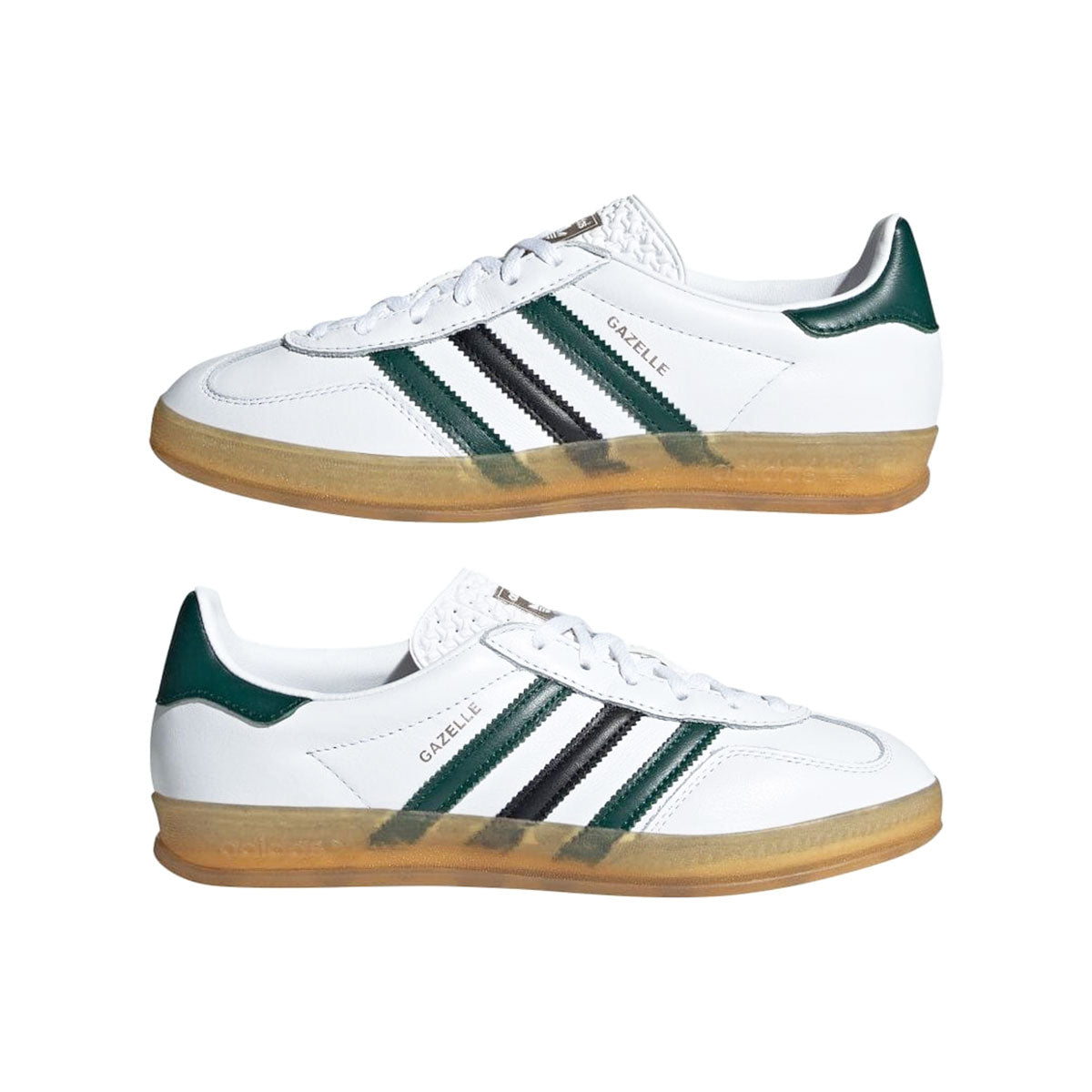 adidas GAZELLE INDOOR W FTWWHT/CGRN adidas Gazelle Indoor W Footwear White/[IE2957]