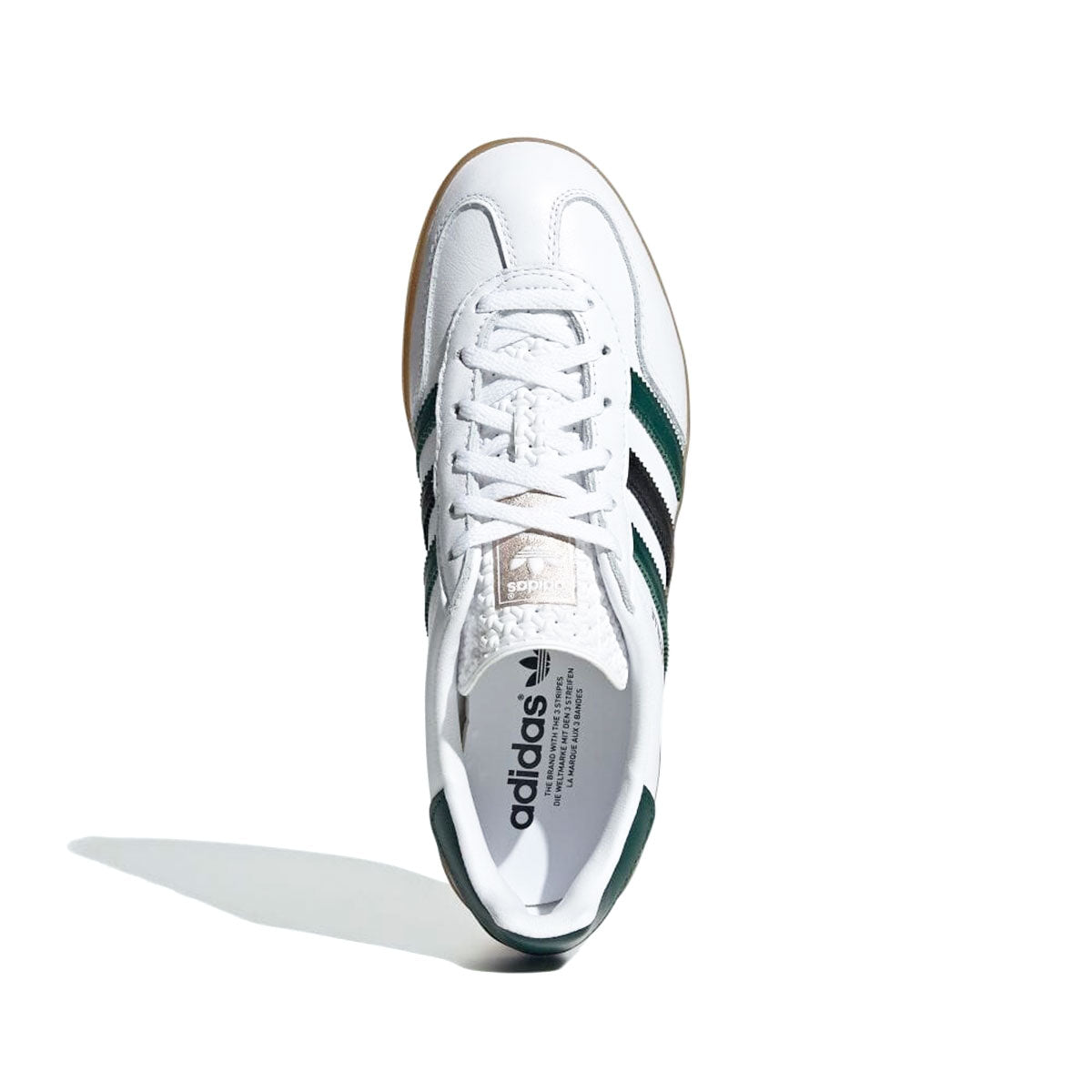 adidas GAZELLE INDOOR W FTWWHT/CGRN アディダス ガゼル インドア W フットウェアホワイト/【IE2957】