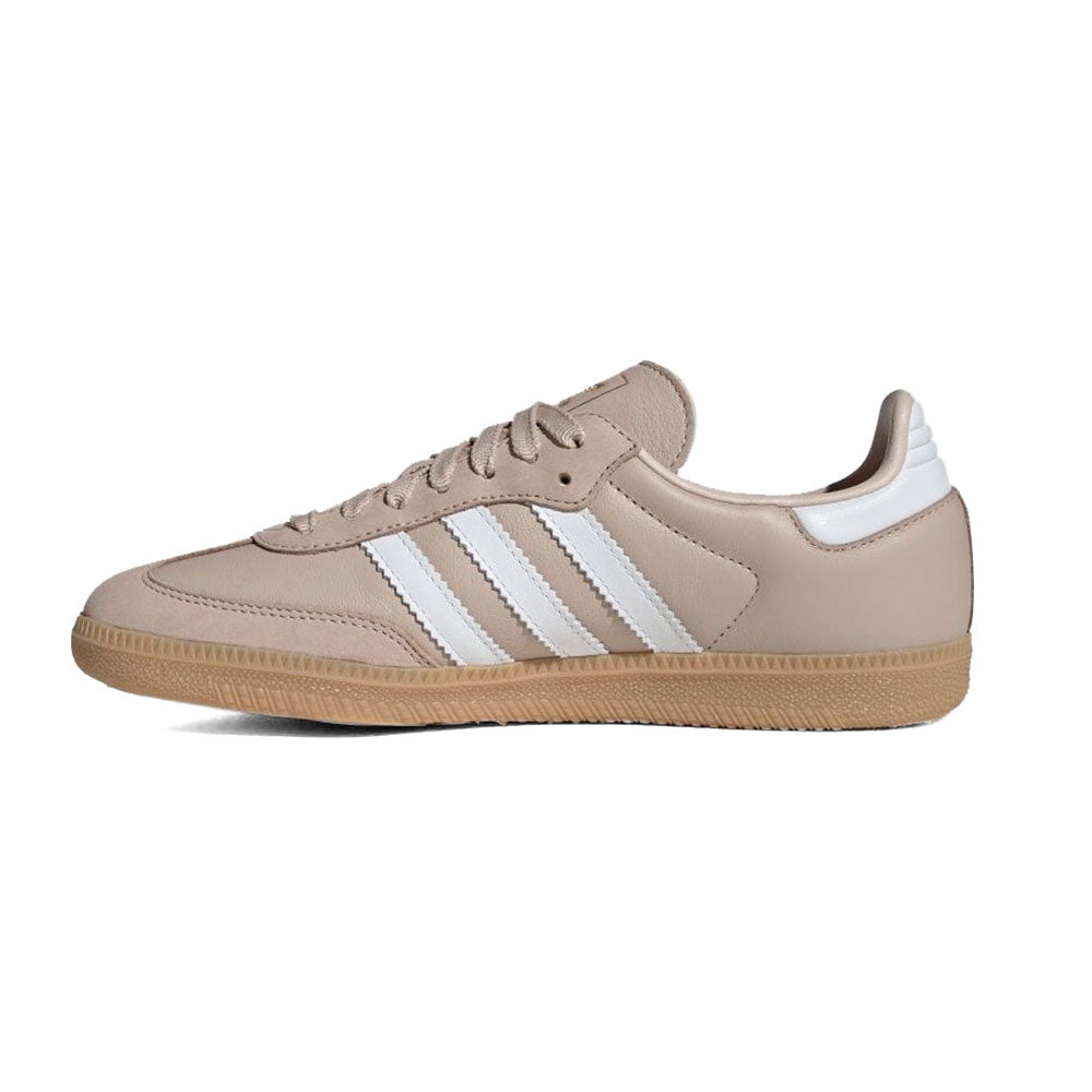 adidas SAMBA OG - [WOMEN'S] - Wander Tarp/Footwear White/Gold Metallic Wonder Tarp/Footwear White/Gold Metallic [IE6523]