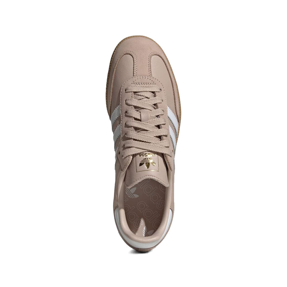 adidas SAMBA OG - [WOMEN'S] - Wander Tarp/Footwear White/Gold Metallic Wonder Tarp/Footwear White/Gold Metallic [IE6523]