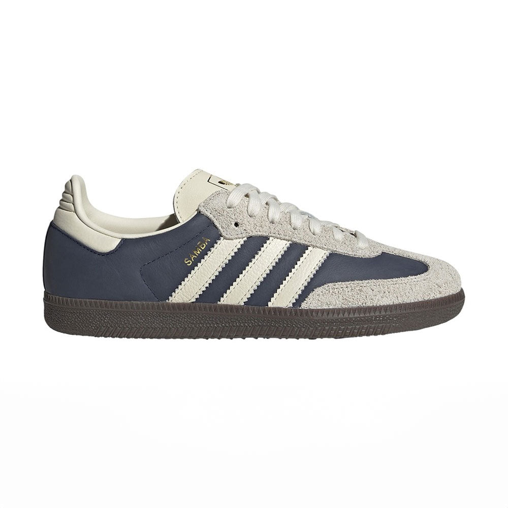 adidas SAMBA OG - [WOMEN'S] - Night Indigo/Cream White/Gold Metallic [IG1968]