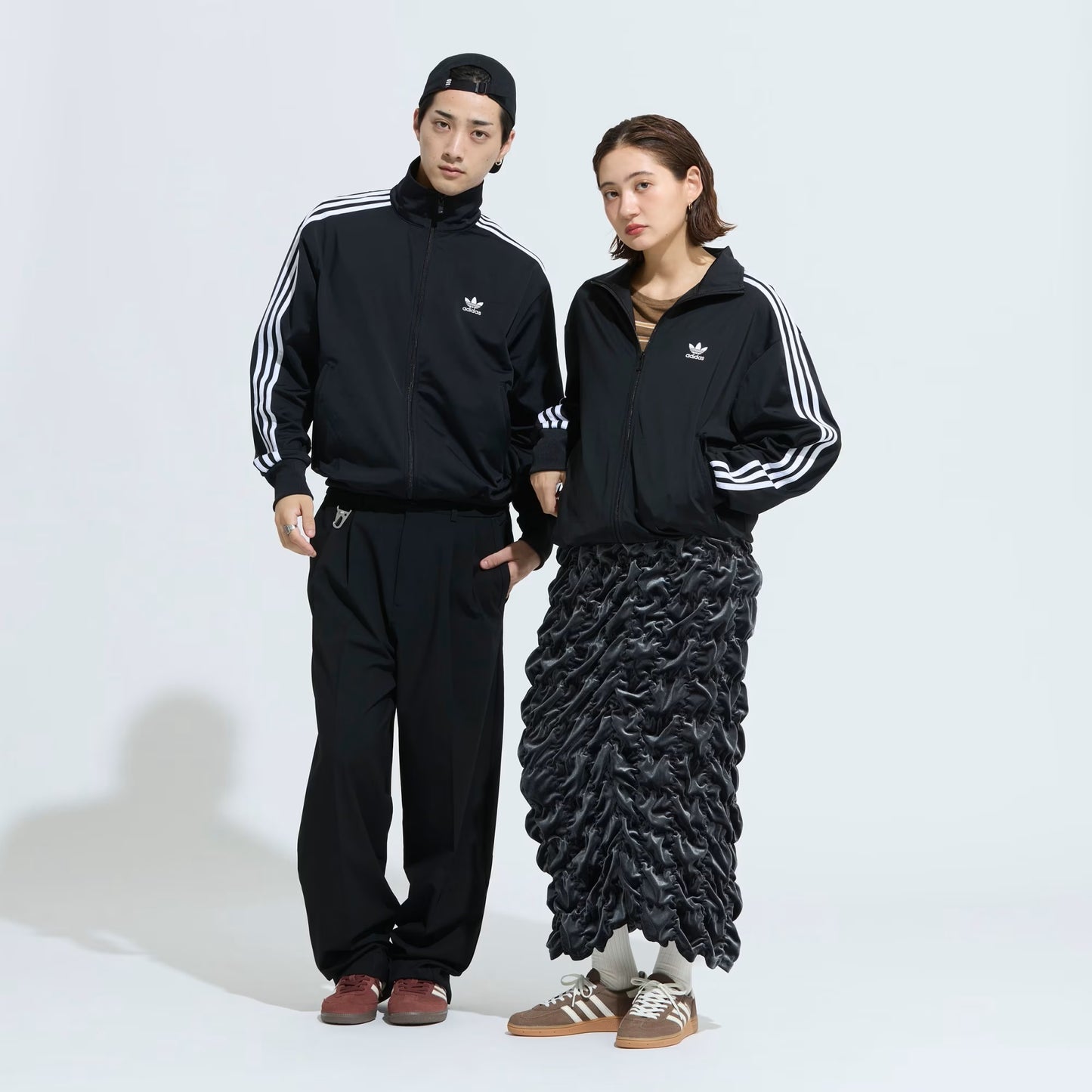 adidas - adicolor Classics Firebird Track Top(Jersey) "Black / White"【FWE48-IJ7058】