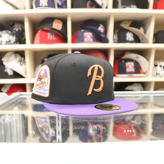 NEW ERA Baltimore Orioles - 59FIFTY 30th Anniv BLACK/PURPLE