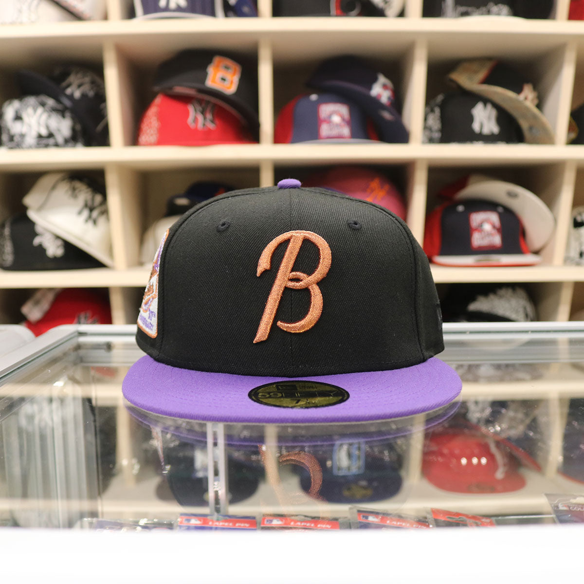 NEW ERA Baltimore Orioles - 59FIFTY 30th Anniv BLACK/PURPLE