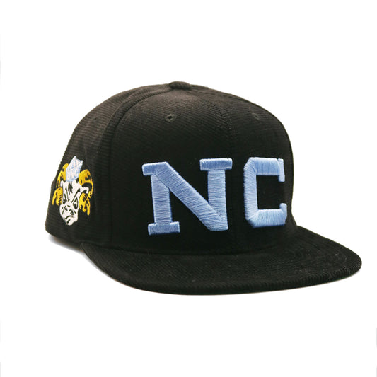Mitchell＆Ness - UNCBLCK F NCAA SNAPBACK NORTH CAROLINA【HHSS6056】