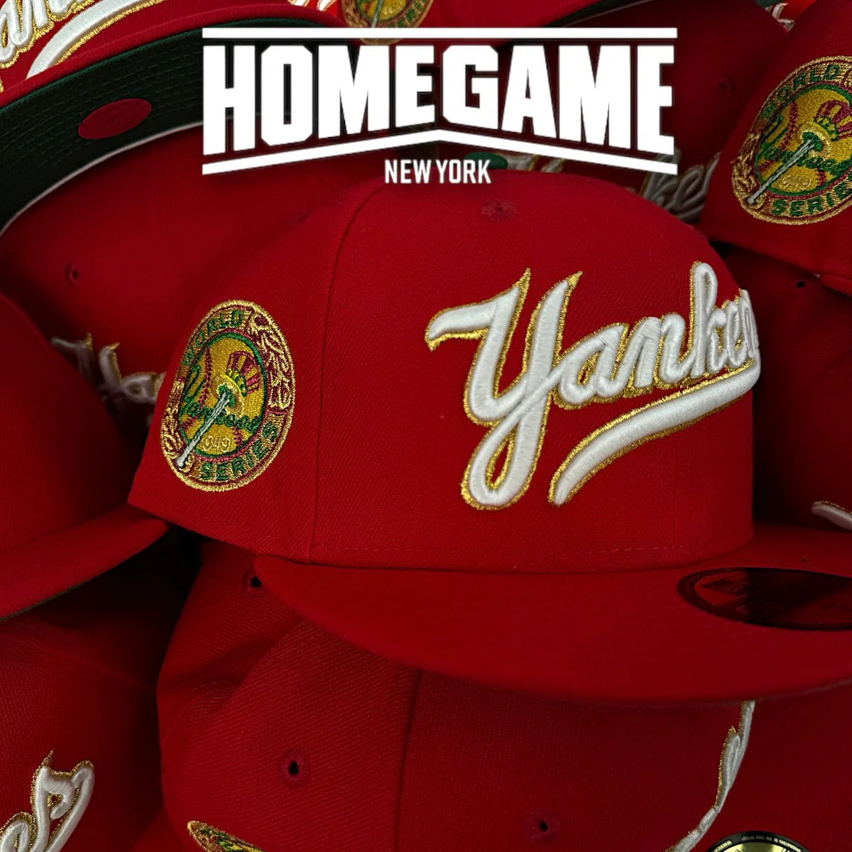 NEW ERA - 59FIFTY New York Yankees 1949 World Series Front Door Red