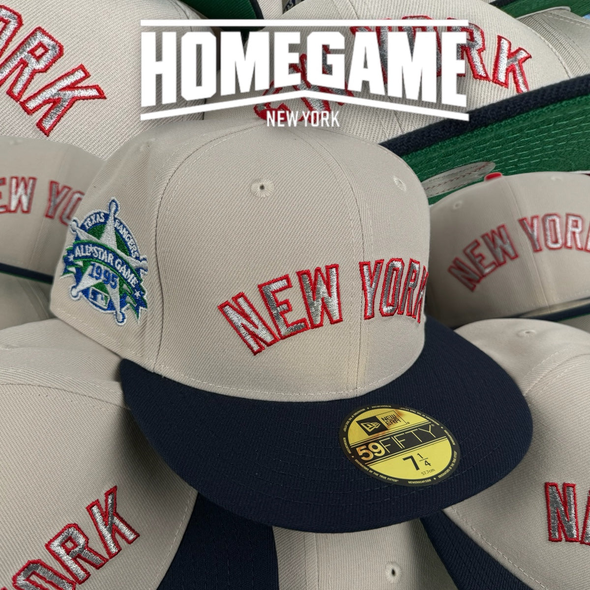 NEW ERA New York Yankees - 59FIFTY 1995 All Star Game  GRAY/NAVY