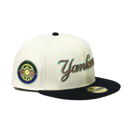 NEW ERA New York Yankees - 59FIFTY STADIUM 1936 WORLD SERIES CREAM/BLK/BR