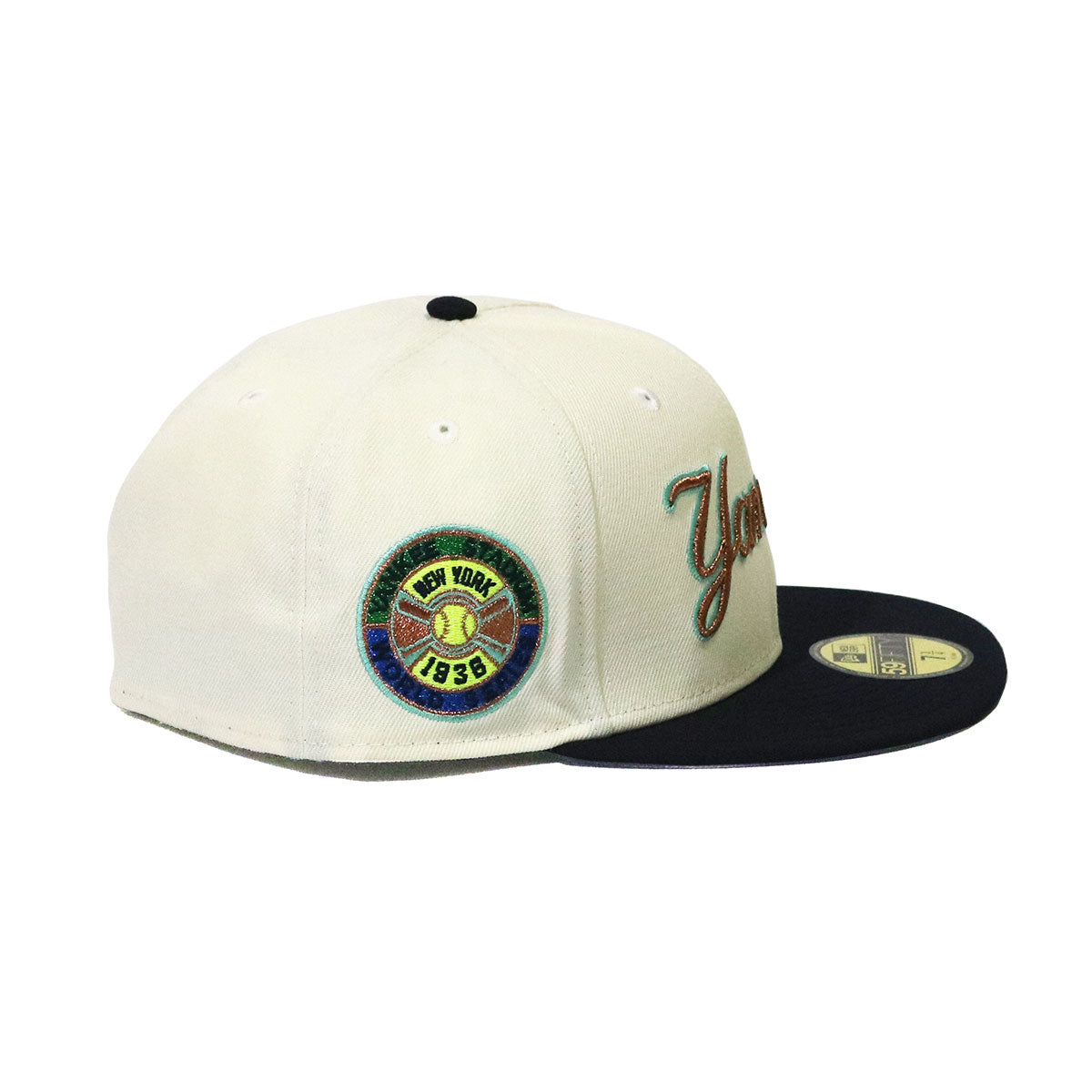 NEW ERA New York Yankees - 59FIFTY STADIUM 1936 WORLD SERIES CREAM/BLK/BR