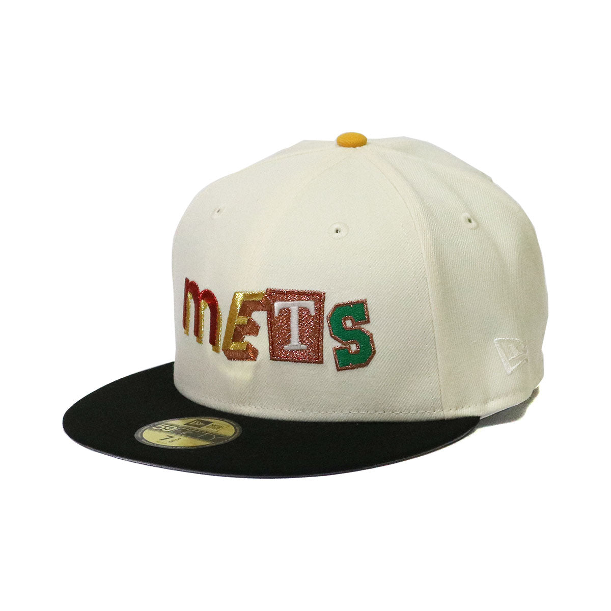 NEW ERA New York Mets - 59FIFTY 1969 World Champions Chrome White/Walnut