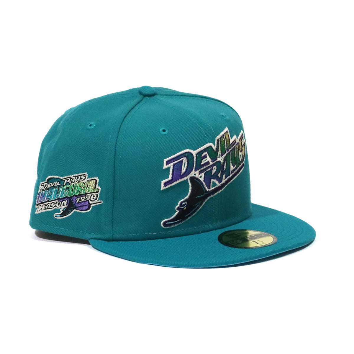 NEW ERA Tampa Bay Devil Rays - 59FIFTY 1998 INAUGURAL GREEN