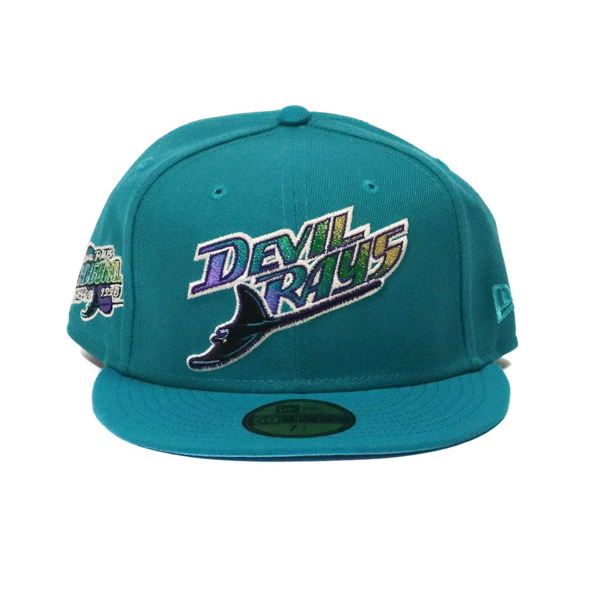 NEW ERA Tampa Bay Devil Rays - 59FIFTY 1998 INAUGURAL GREEN