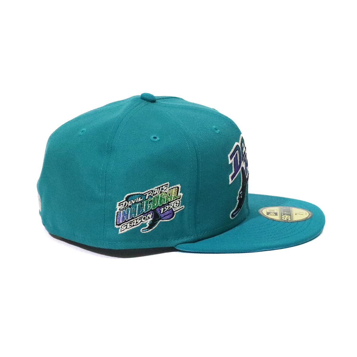 NEW ERA Tampa Bay Devil Rays - 59FIFTY 1998 INAUGURAL GREEN