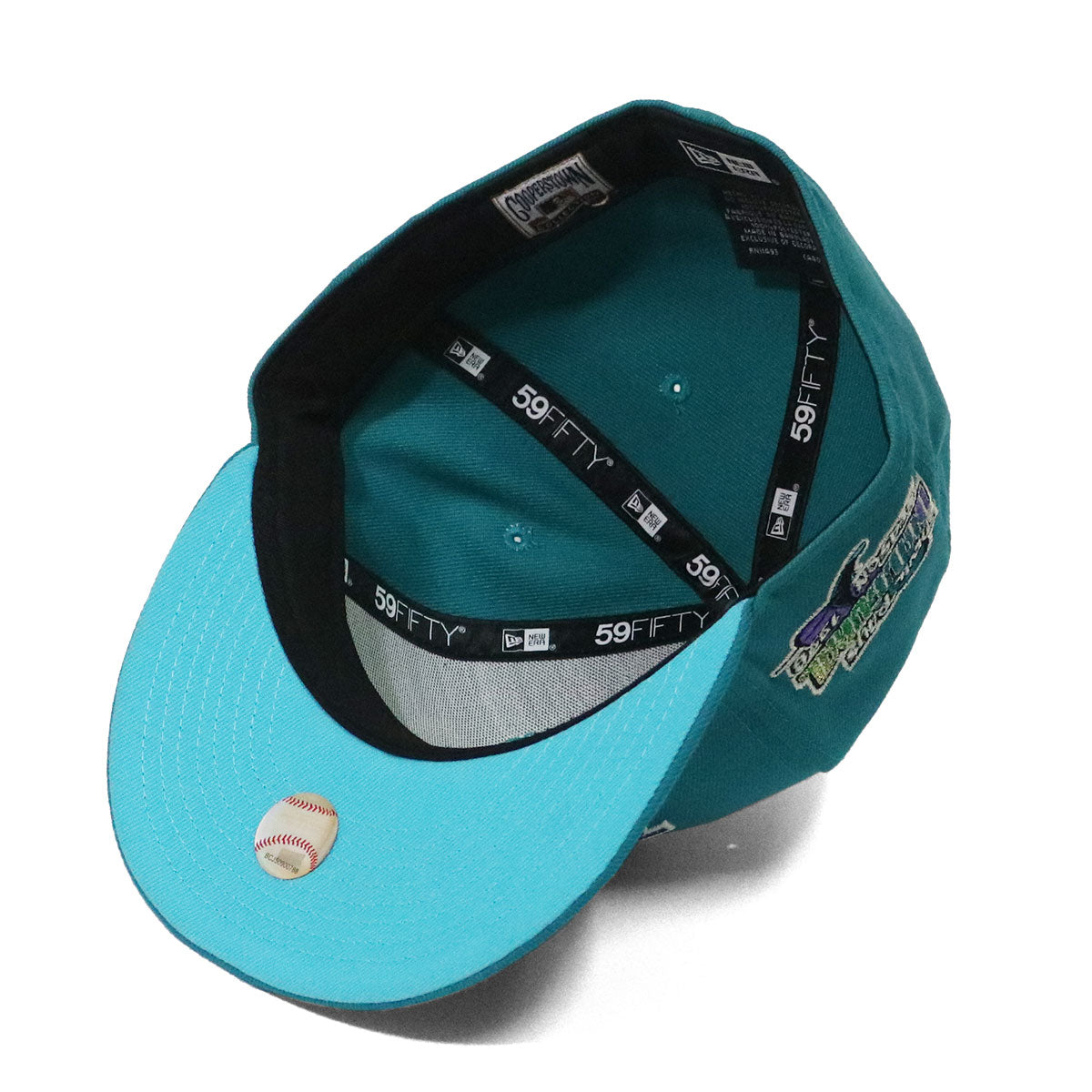 NEW ERA Tampa Bay Devil Rays - 59FIFTY 1998 INAUGURAL GREEN