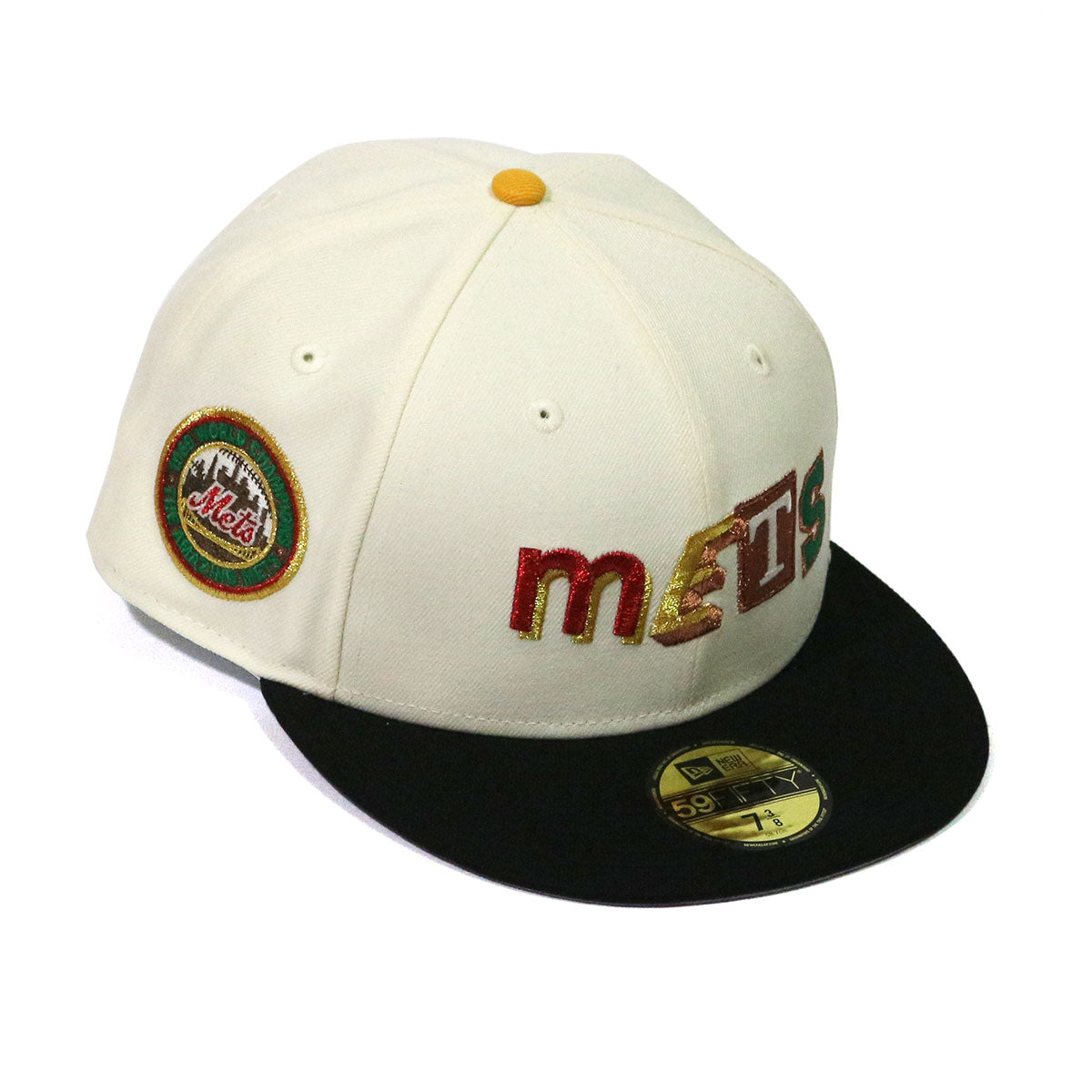 NEW ERA New York Mets - 59FIFTY 1969 World Champions Chrome White/Walnut