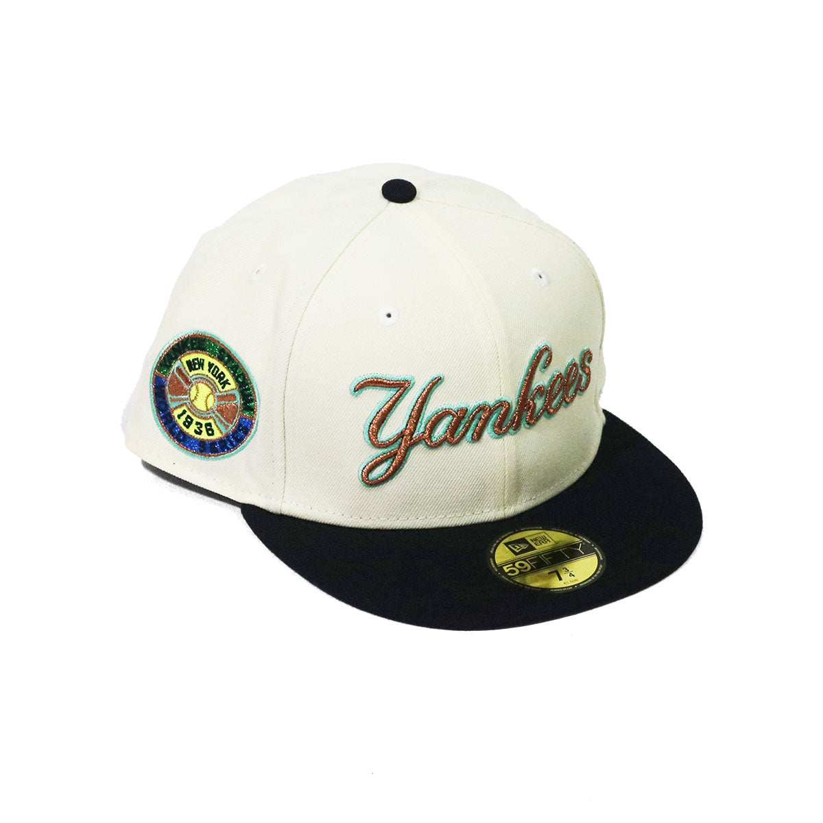 NEW ERA New York Yankees - 59FIFTY STADIUM 1936 WORLD SERIES CREAM/BLK/BR