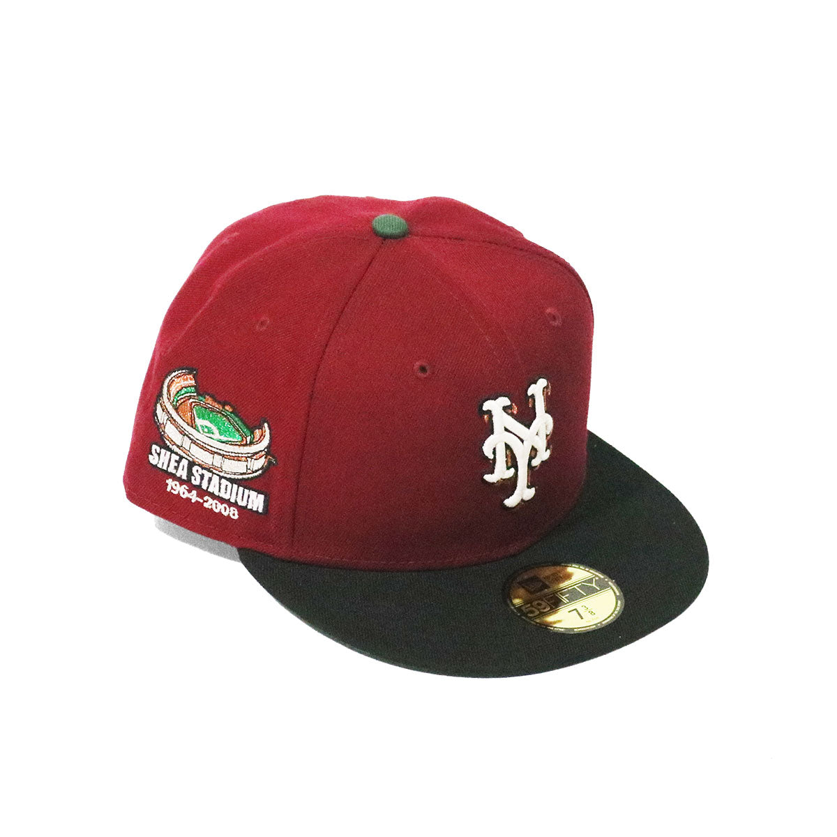 NEW ERA New York Mets - 59FIFTY 1964 Shea Stadium  BRGNDY/BLK