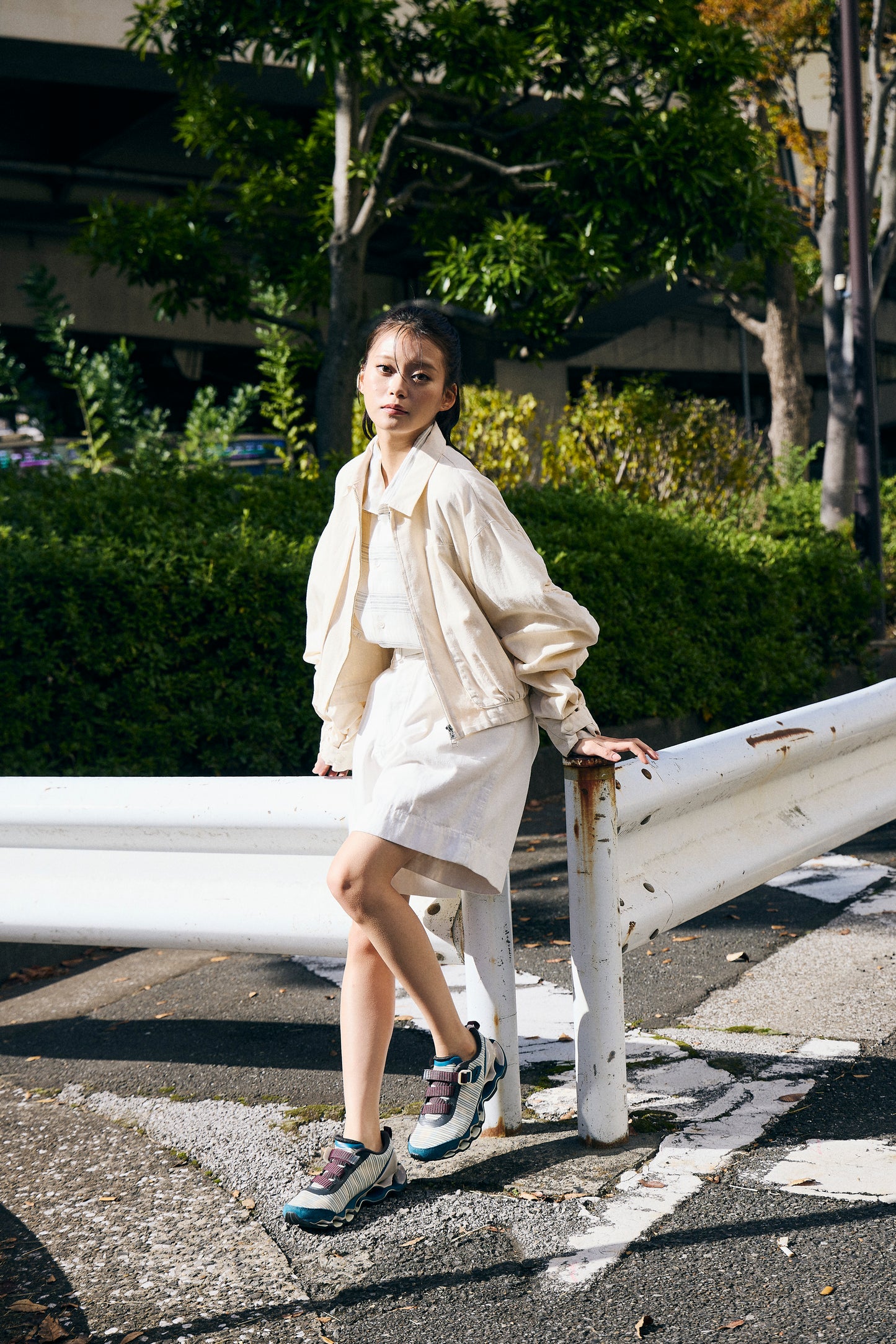 MIZUNO - WAVE PROPHECY Strap2 Lime Green/Green/Brown【D1GA260303】