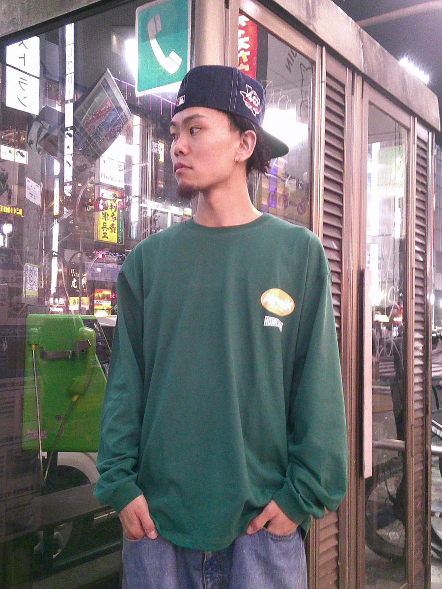 AIRWALK × HOMEGAME LS TEE GREEN