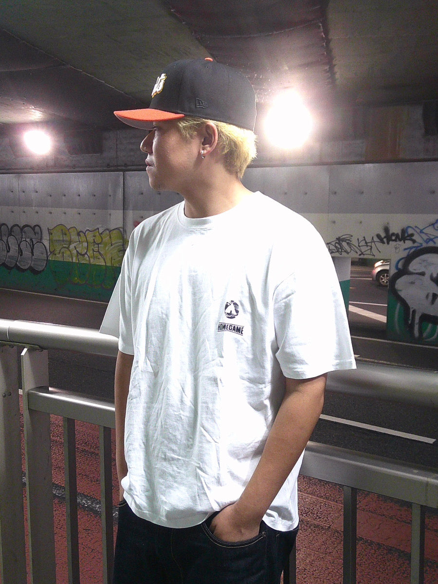 AIRWALK × HOMEGAME SS TEE WHITE