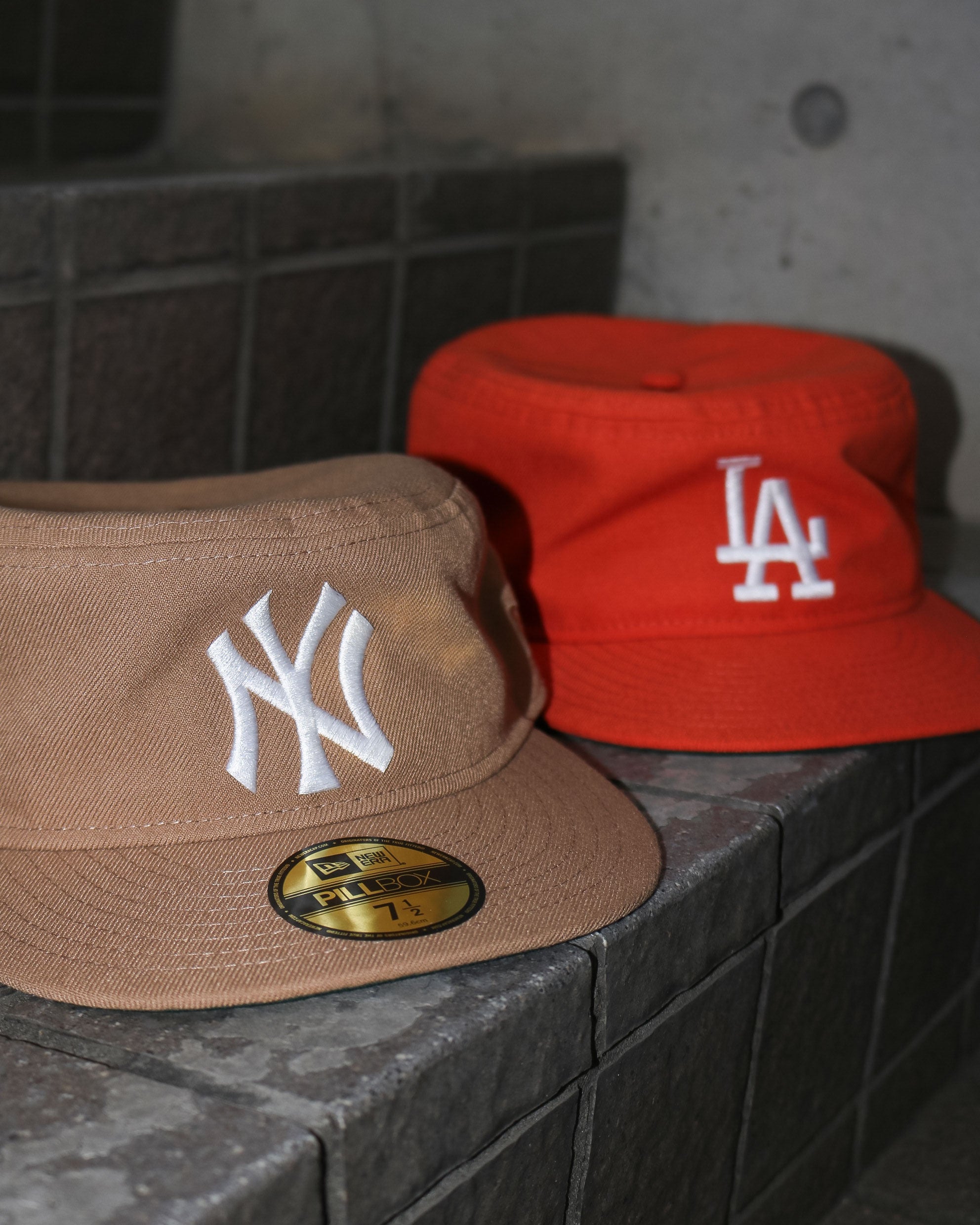NEW ERA ニューエラ NEWERA キャップ Pill Box MLB エンブレム
