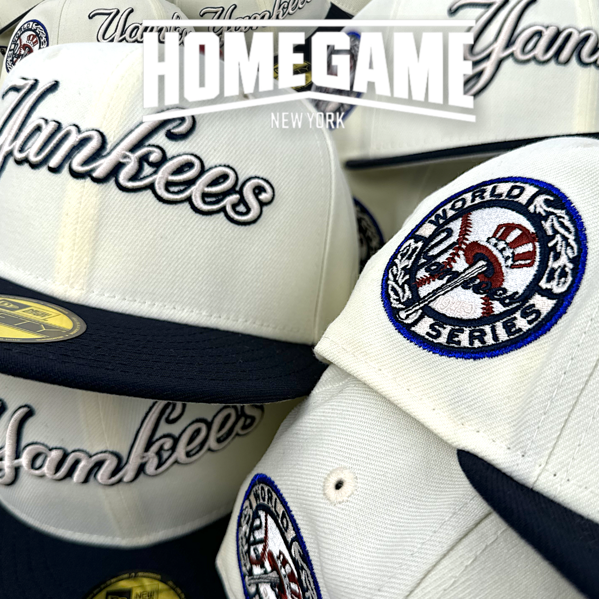 NEW ERA New York Yankees - 59FIFTY 1949 World Series Chrome White/Navy