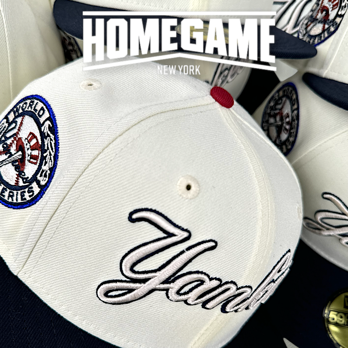 NEW ERA New York Yankees - 59FIFTY 1949 World Series Chrome White/Navy