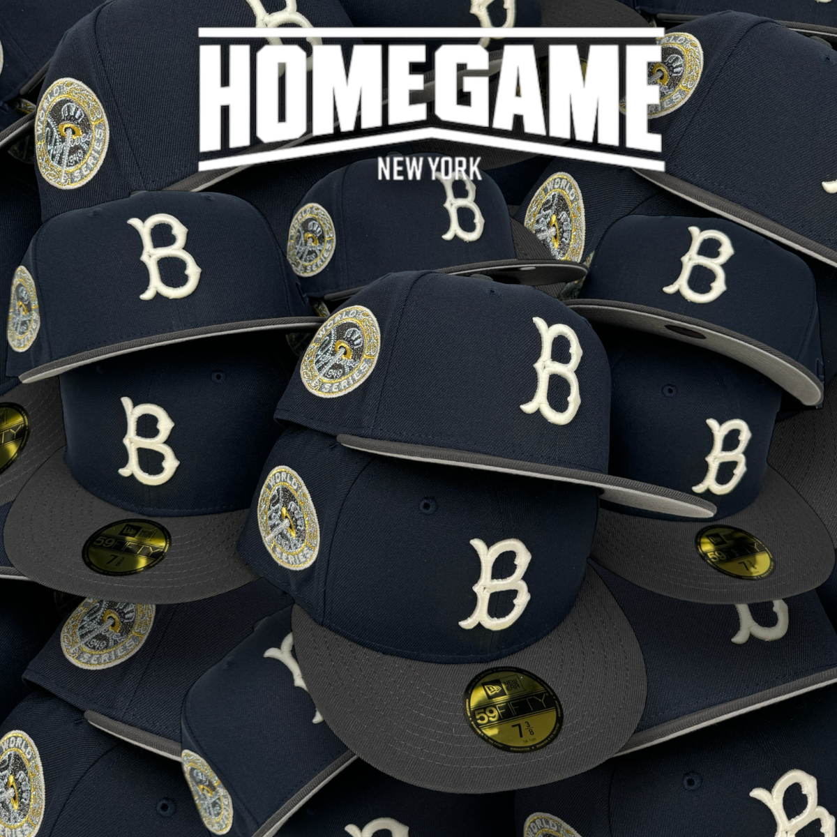 NEW ERA Brooklyn Dodgers - 59FIFTY 1949 World Series Night Shift Navy/GRAY