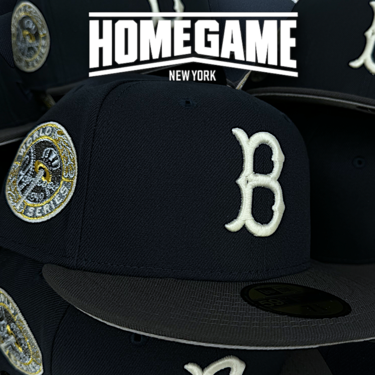 NEW ERA Brooklyn Dodgers - 59FIFTY 1949 World Series Night Shift Navy/GRAY