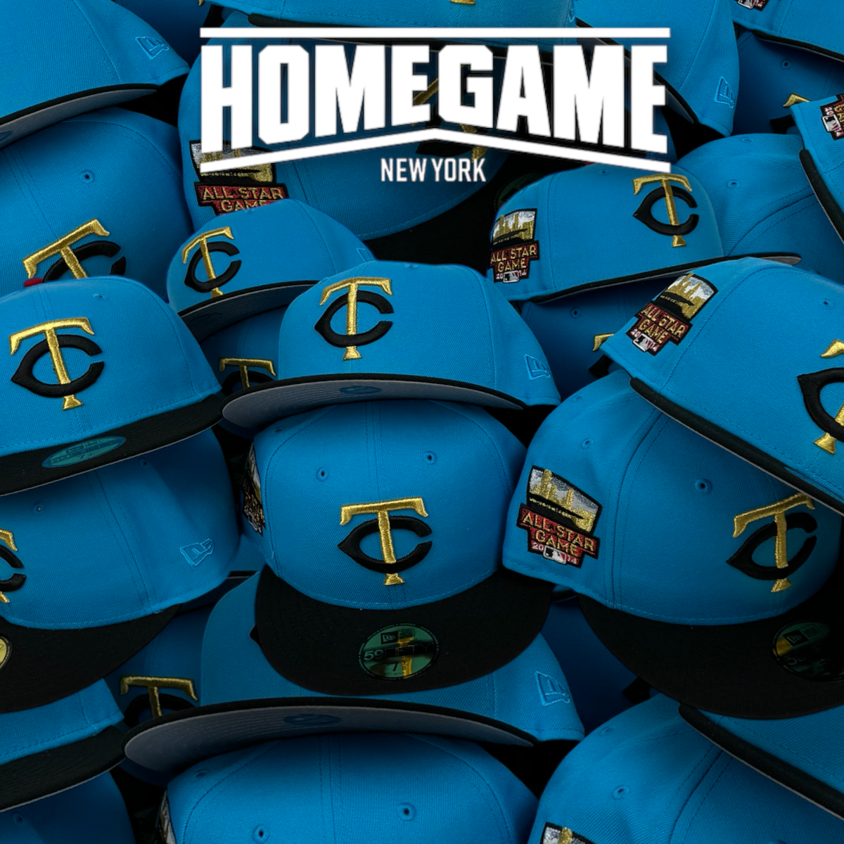 NEW ERA Minnesota Twins - 59FIFTY 2014 All Star Game Blue Fanatic/Black