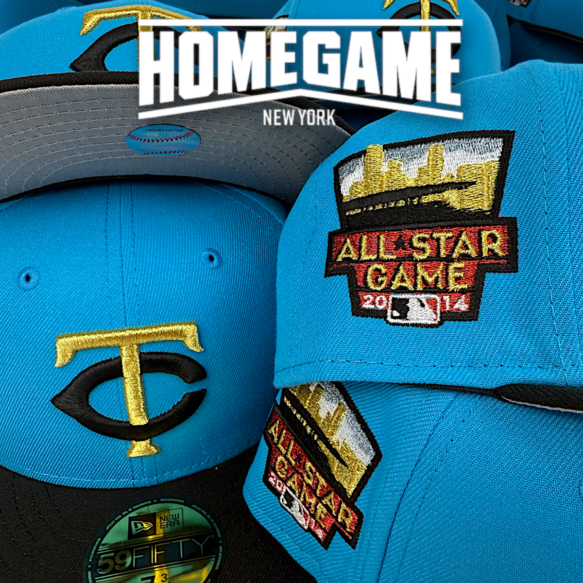 NEW ERA Minnesota Twins - 59FIFTY 2014 All Star Game Blue Fanatic/Black