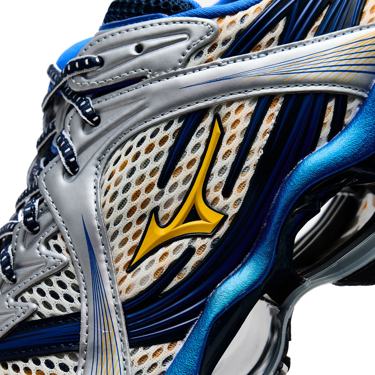 MIZUNO -WAVE PROPHECY 1 BEIGE/BLUE 【D1GA265501】