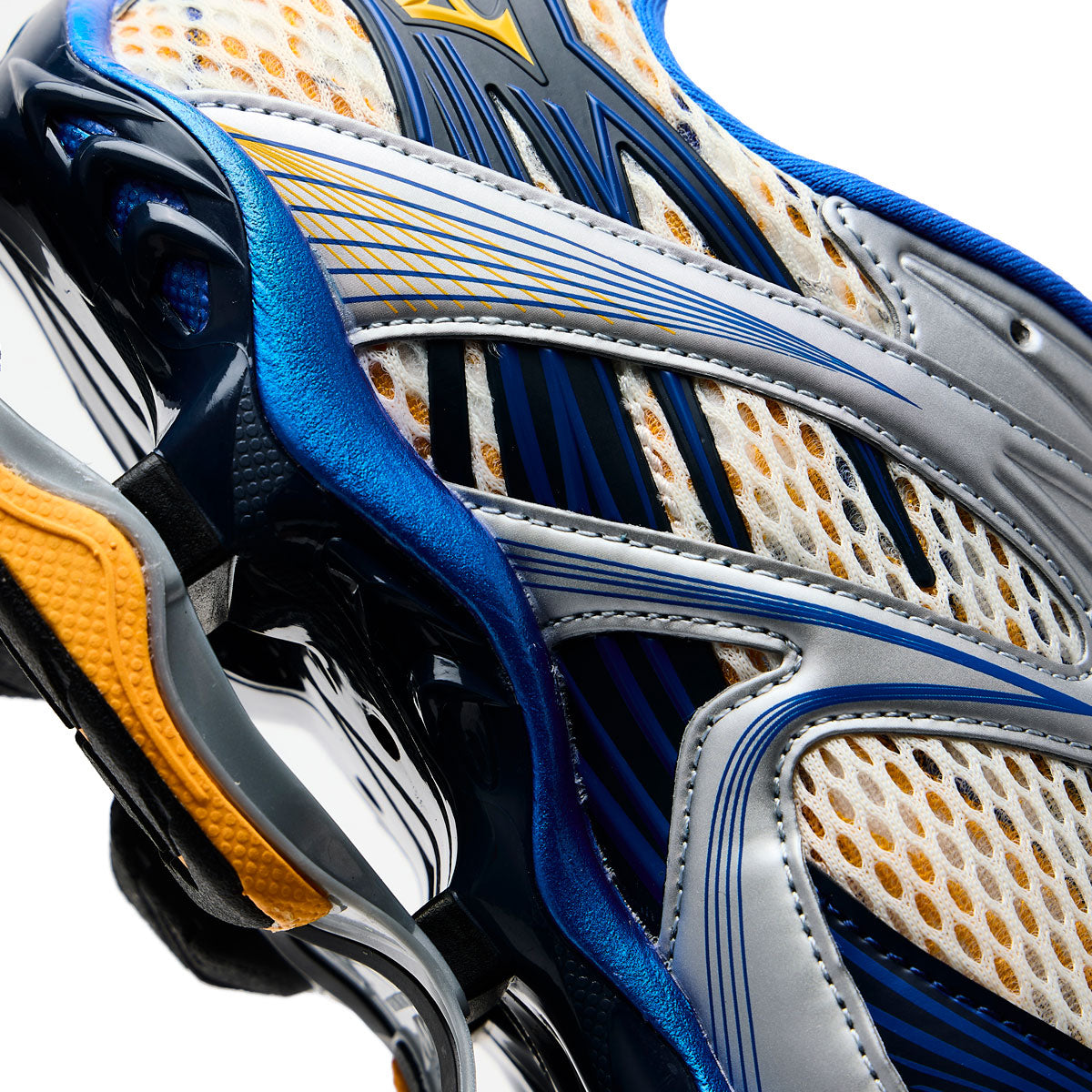 MIZUNO -WAVE PROPHECY 1 BEIGE/BLUE 【D1GA265501】