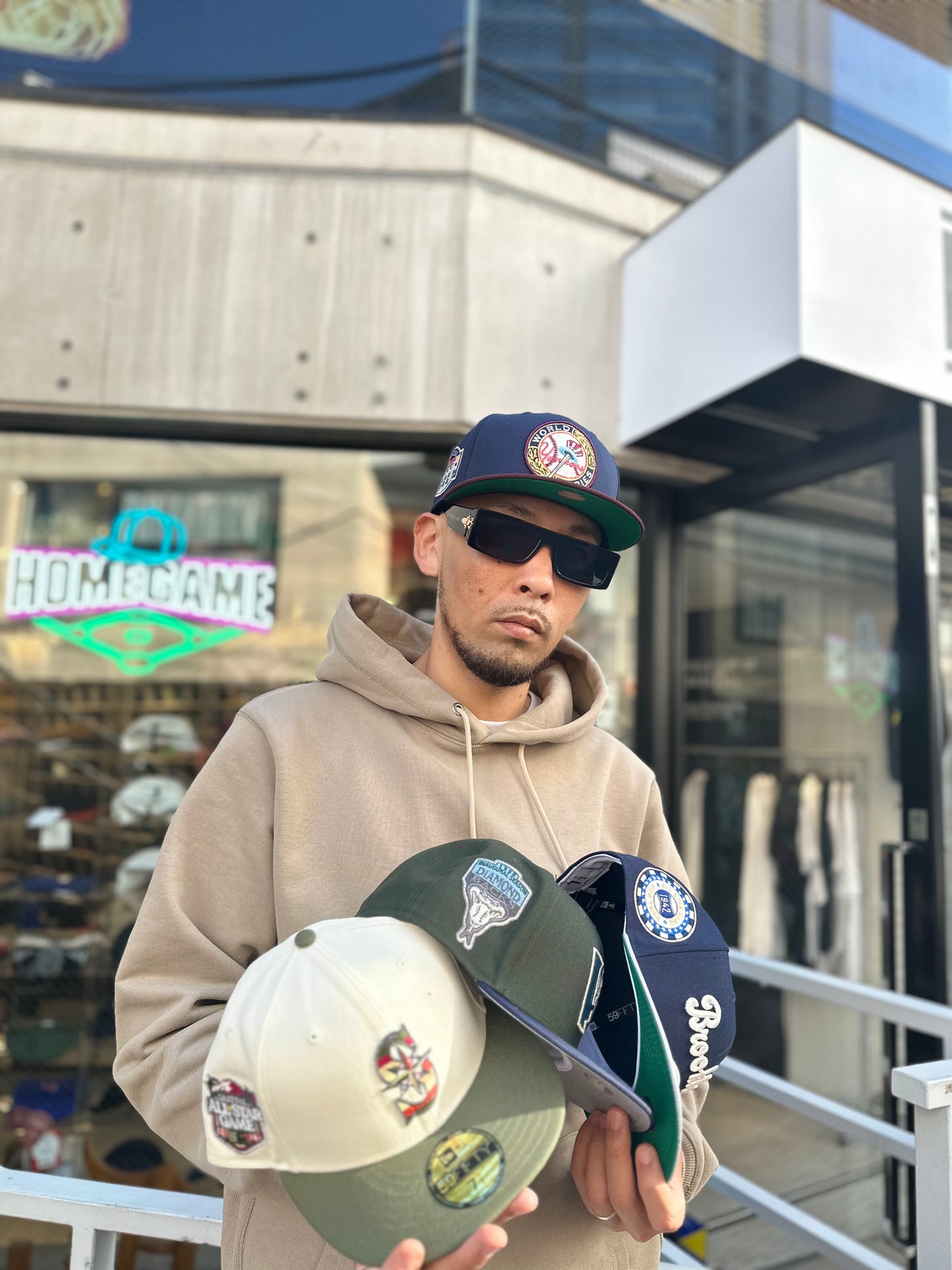 NEW ERA New York Yankees 1949 WORLD SERIES 59FIFTY NAVY MAROON 1414 HOMEGAME TOKYO