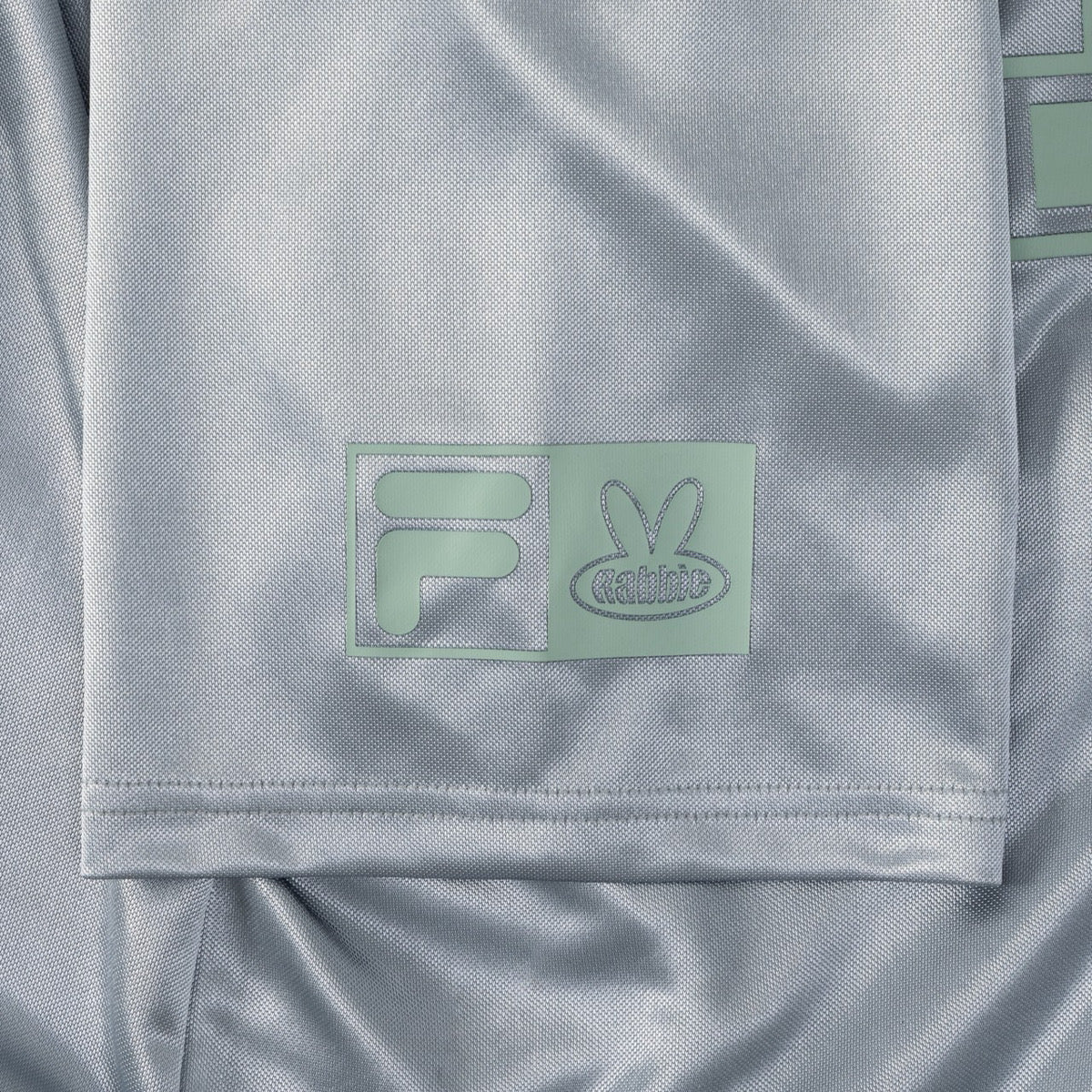 FILA × Rabbie FOOTBALL SHIRT SILVER【25SPU8014】