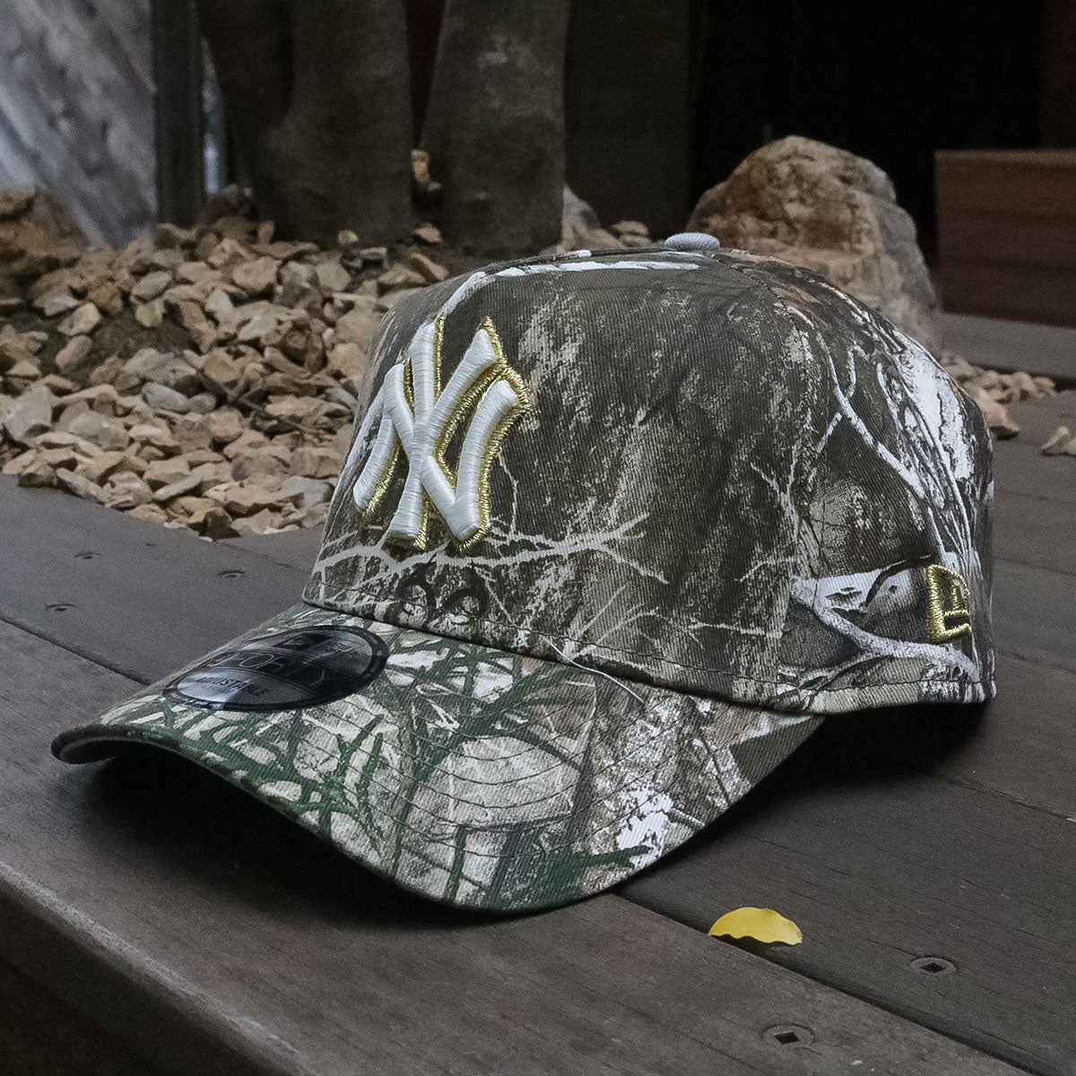 NEW ERA New York Yankees - 9FORTY A-Frame Real Tree Snapback Hat