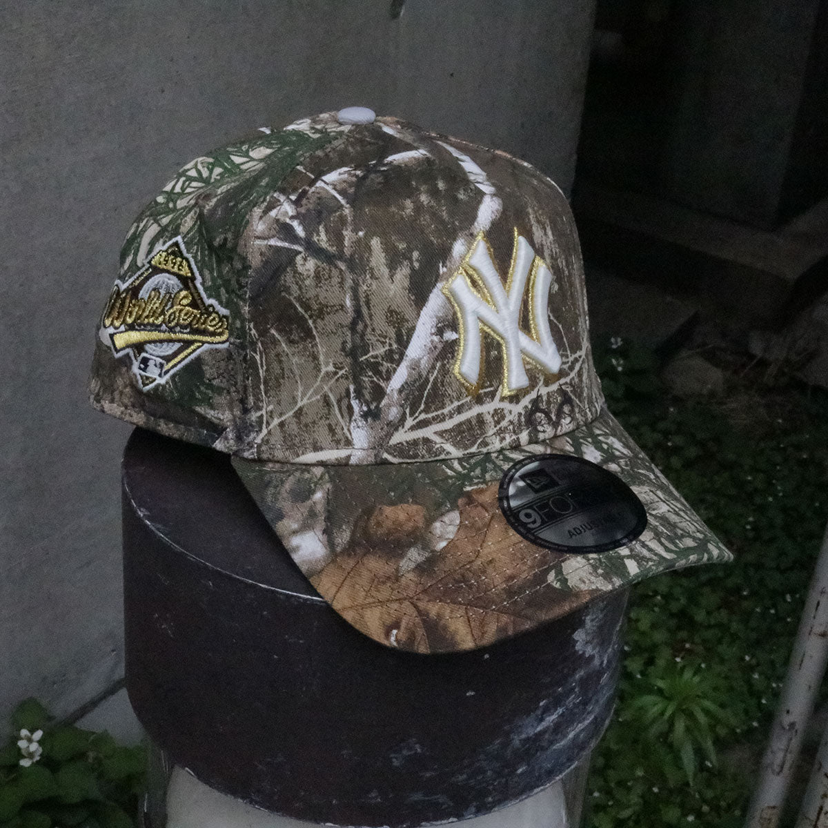 NEW ERA New York Yankees - 9FORTY A-Frame Real Tree Snapback Hat