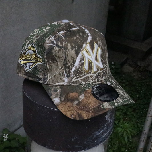 NEW ERA New York Yankees - 9FORTY A-Frame Real Tree Snapback Hat