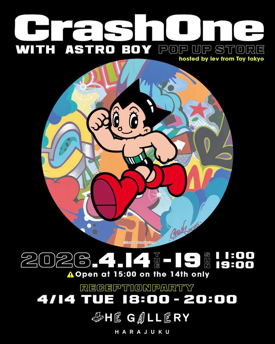 CrashOne×鉄腕アトムのPOP UPが開催!! – HOMEGAME TOKYO