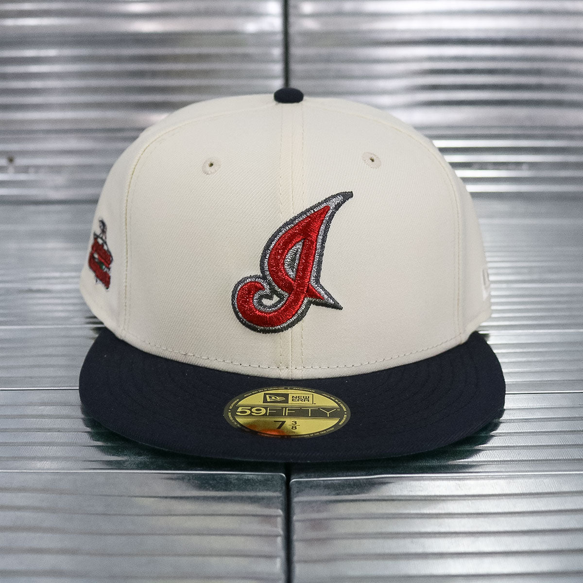 NEW ERA - Cleveland Indians Champions ’95 59Fifty Chrome White/Navy