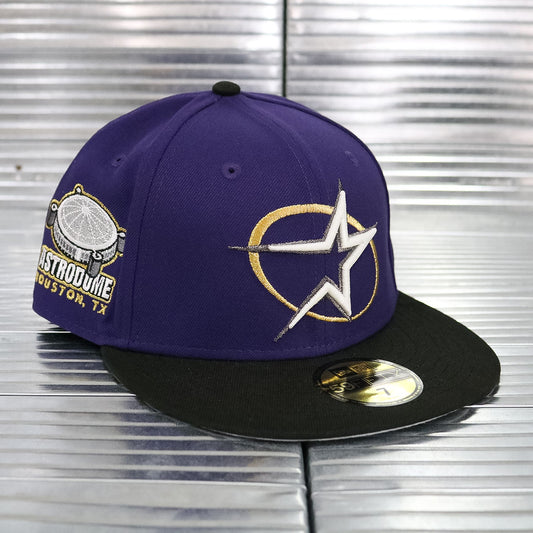 NEW ERA - Houston Astros Astro Dome Patch 59Fifty Purple/Black